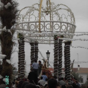 Farewell ceremony for the Virgin transfer to Almonte,Donana, J.M. Mallarach