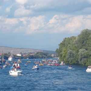 Ladja marathon in the Neretva, E. Draganovic