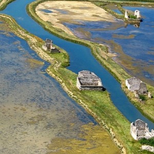 Ruins of salter houses, Secovlje Salinas, P. Hieng